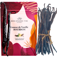 10 Gousses fraîches de Vanille BOURBON de Madagascar  