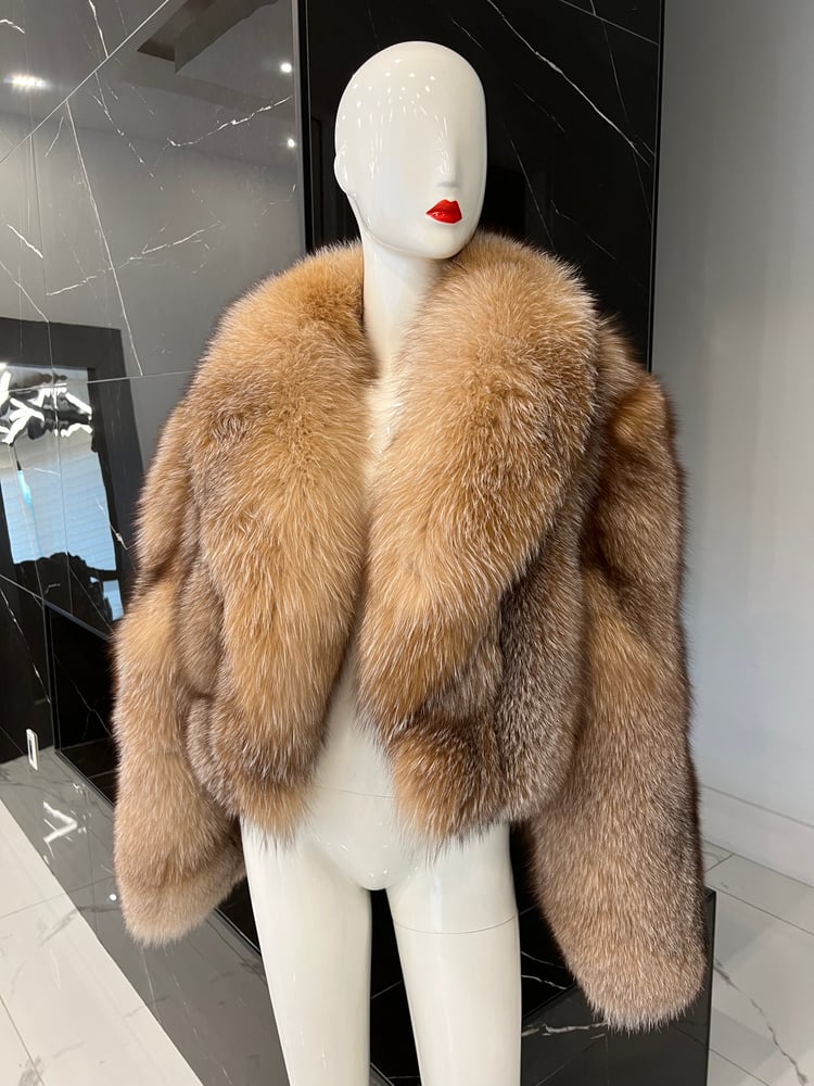 Image of 2in1 CRYSTAL FOX BOMBER