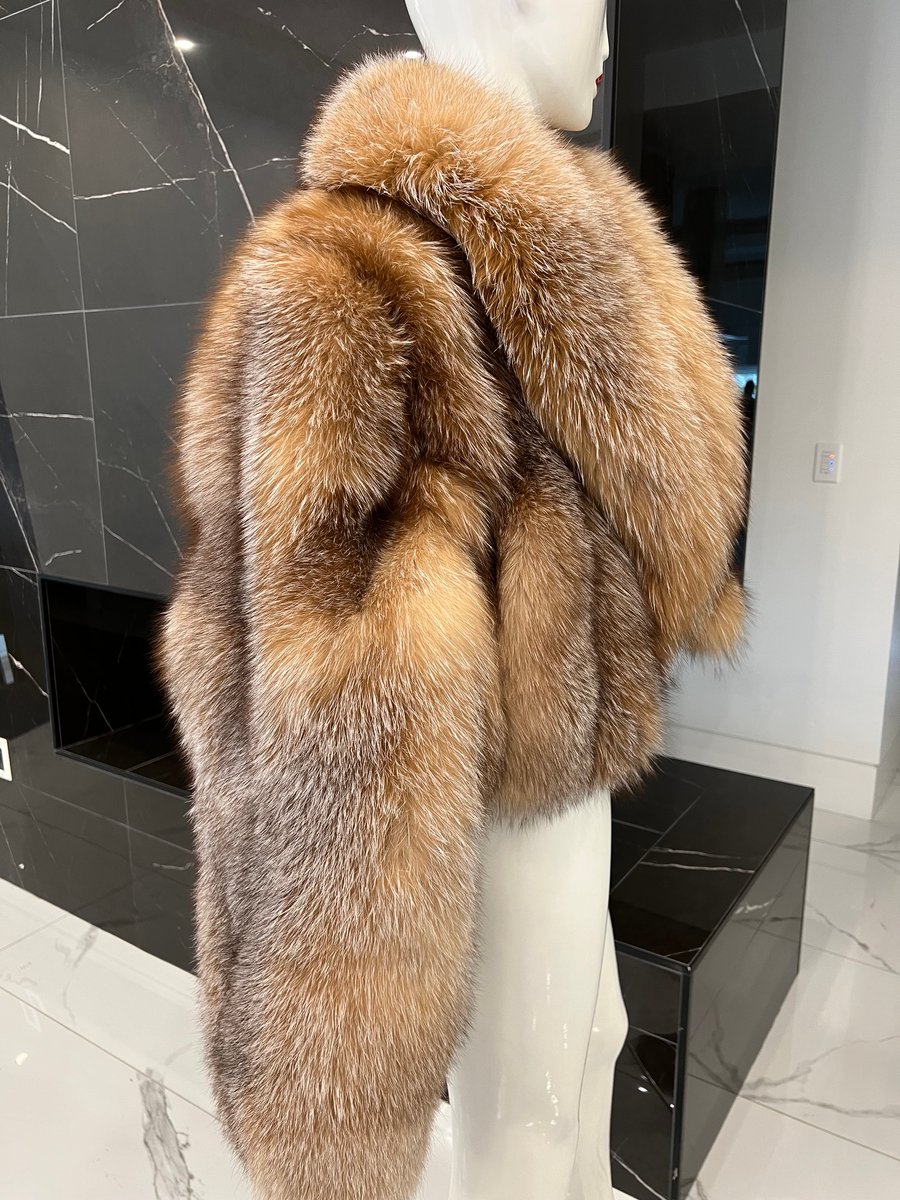 2in1 CRYSTAL FOX BOMBER / istylebysonia