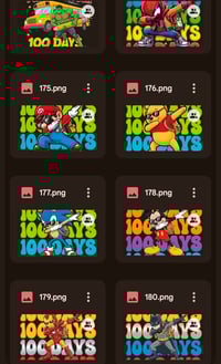 Image 3 of 100 Days of School Tshirts