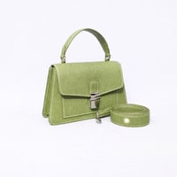 Image 2 of BARLY - FEUILLAGE W/ SHOULDER STRAP