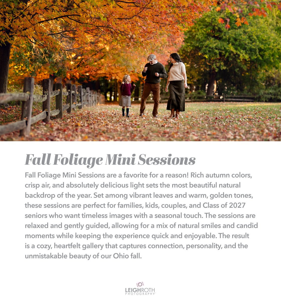 Image of FALL FOLIAGE MINI SESSIONS
