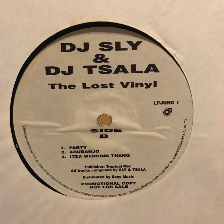 Image of Dj Sly and Tsala - The Lost Vinyl - Jung 1 