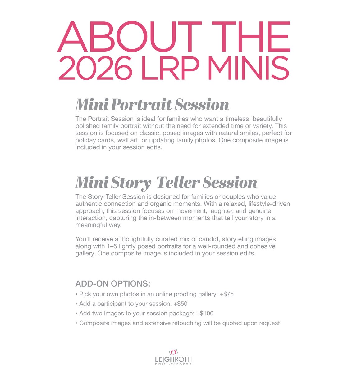 Image of BEACH STORY-TELLER MINI SESSIONS