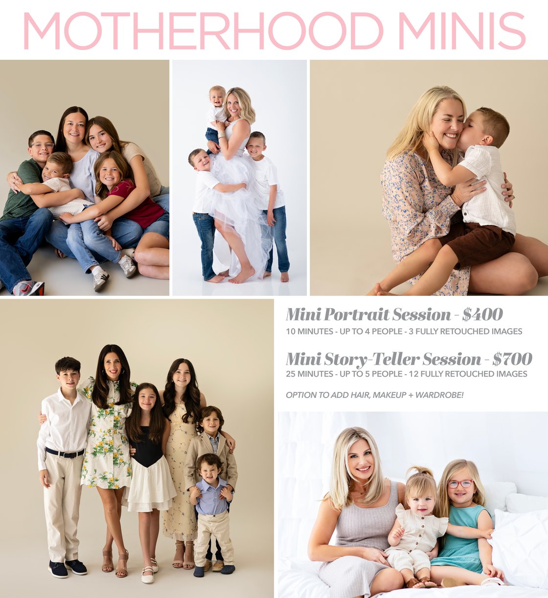 Image of MOTHERHOOD MINI SESSIONS