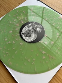 Image 2 of Olive Green Blend w Pink Splatter (300) 