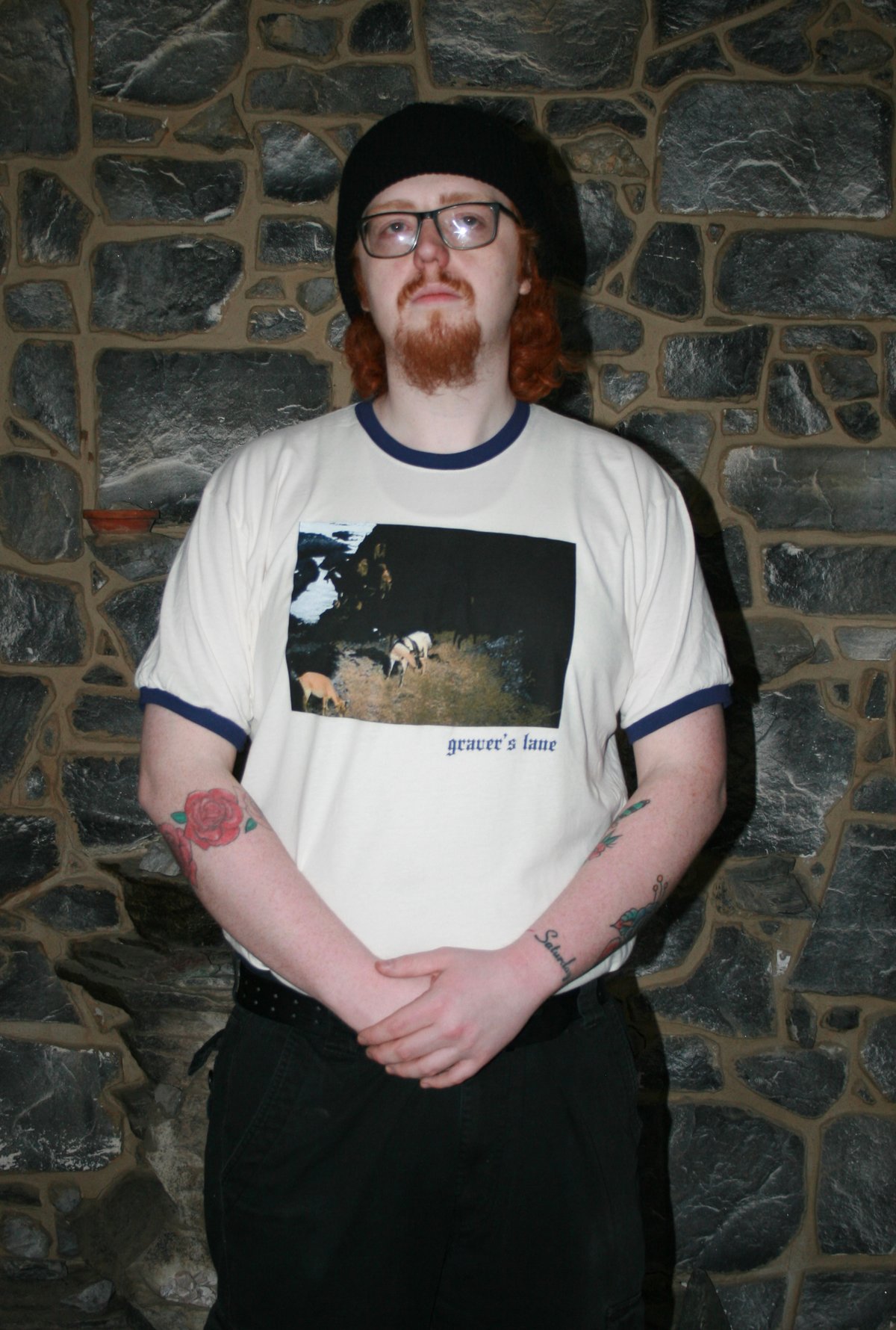 Image of Wasabi // Absence Cover Photo Ringer Tee