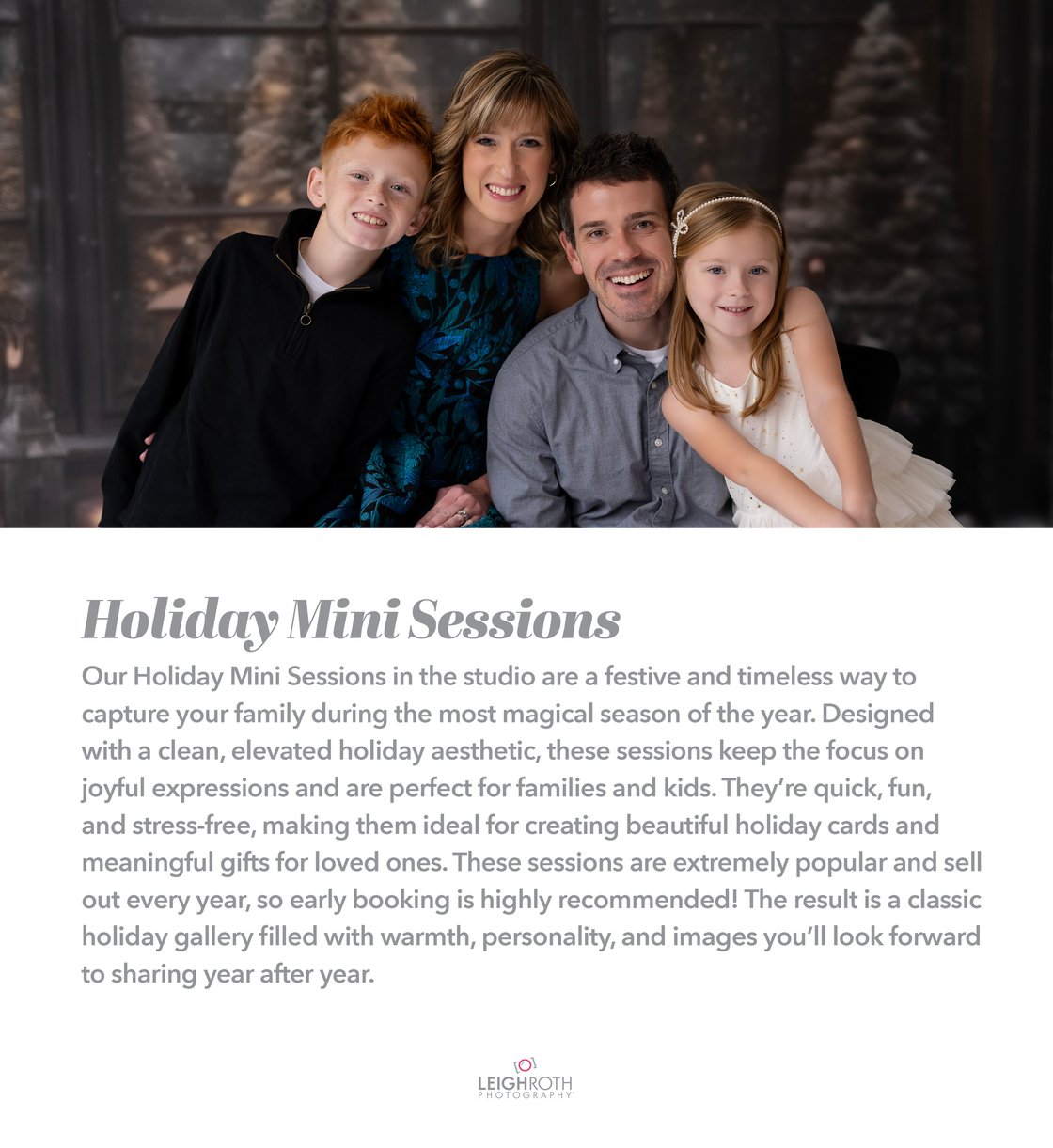 Image of 2026 HOLIDAY MINI SESSIONS