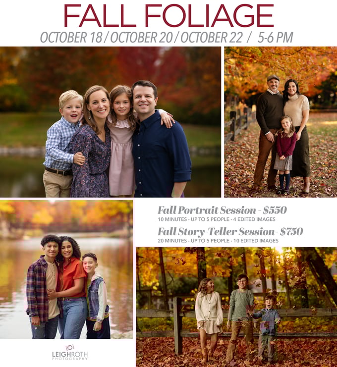 Image of FALL FOLIAGE MINI SESSIONS