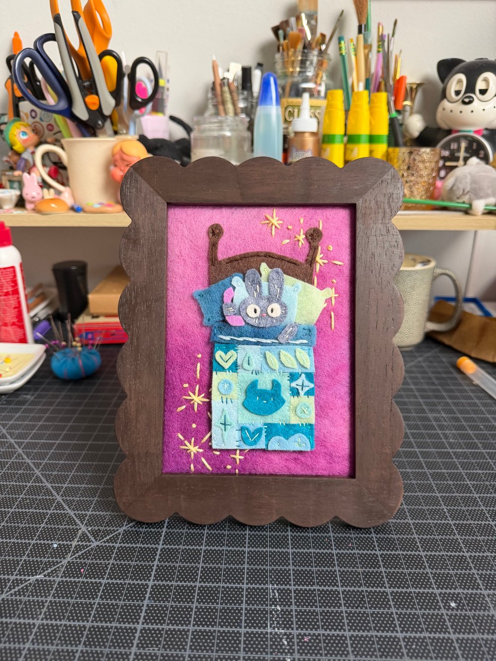 Image of Felt Bunny Friend
