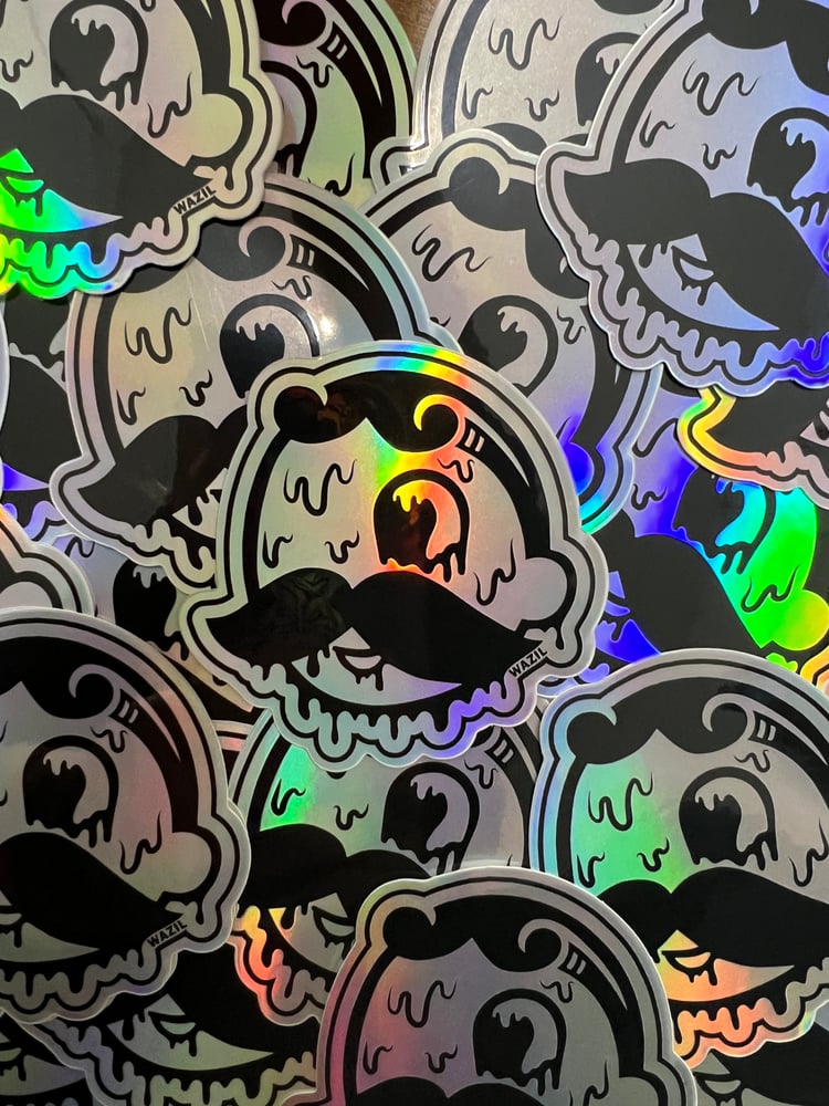 Image of Melty Boh holographic stickers 
