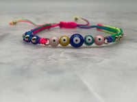 Image 1 of COLORFUL EYE BRACELETS multicolor1