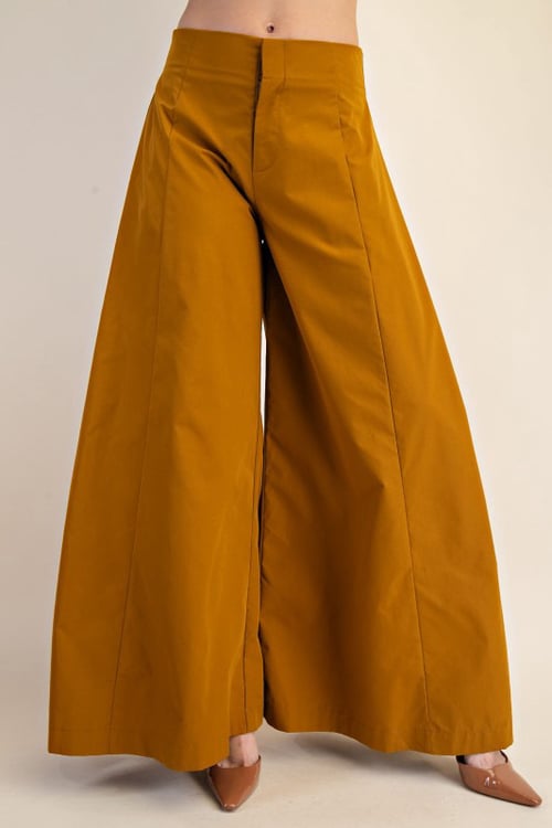 Image of A-line Palazzo Pants 
