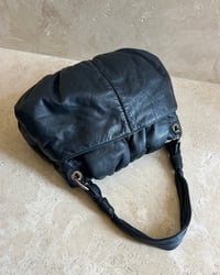 Image 7 of PUFFY LEATHER TASSEL BAG