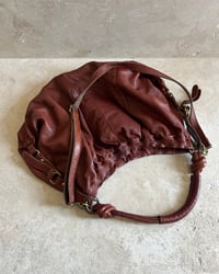 Image 4 of BURNT UMBER LEATHER BAG
