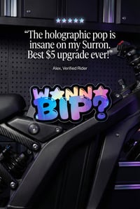 Image 4 of WB hologram sticker