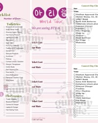 Image 2 of ARMY Packing Checklist