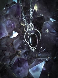Image 2 of Hidden moon amethyst pendant 