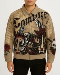 Image 1 of Tapestry Jacket (Tan)