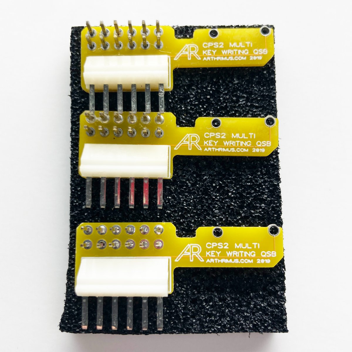 Darksoft Multi: CPS-2 Key Writing Quick Solder Board (QSB