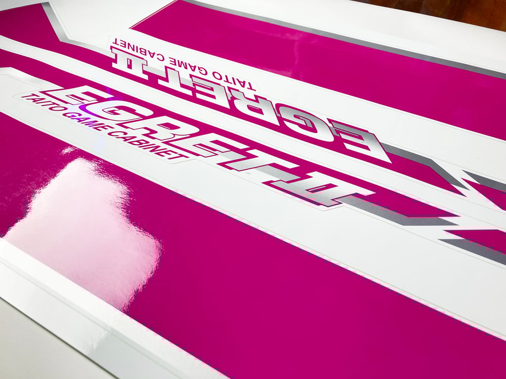 Image of Genuine Taito Egret 2: Candy Cabinet Artworks: Complete Art Set