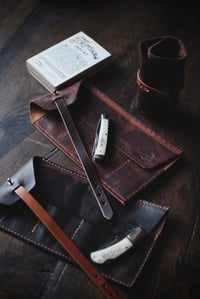 Image 5 of Old Dutch Pocket Knife Roll (tobacco/cognac)
