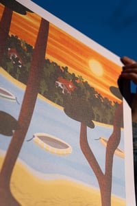 Image 3 of Affiche Lac d'Hossegor