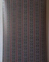 1990s Vintage Storey's Wallpaper Rolls - Navy Stripe Dark Gothic Victorianesque - (Sets of 2 Rolls) – detail view 9