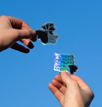 Image 1 of Lots de 2 stickers oiseaux 