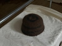 Image 1 of felted pillbox hat