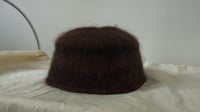 Image 2 of felted pillbox hat