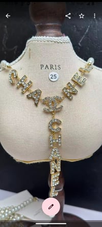 Pearl CC Necklace 