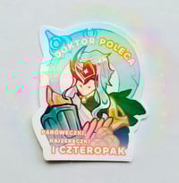 Image 1 of Dottore Holographic Sticker PARÓWECZKI KAJZERECZKI I CZTEROPAK