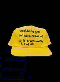 FOREVER YELLOW 5 PANEL CAP 