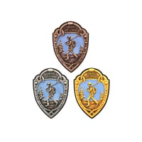 Image 1 of  Sticker - Norwegian Foot March Badge