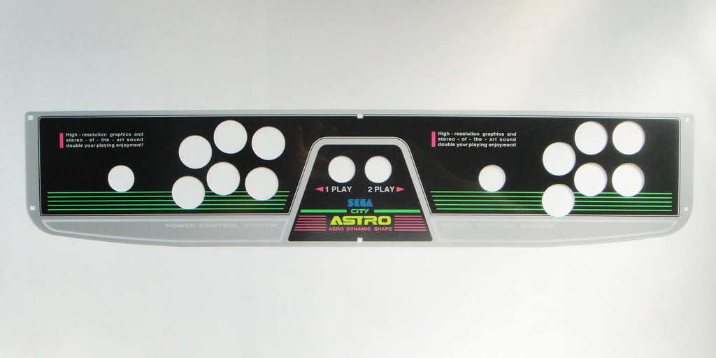 SEGA Astro City 2L12B Panel | candycabclub