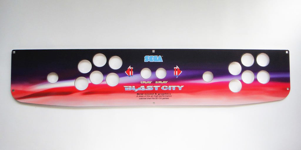 SEGA Blast City 2L12B Panel | candycabclub