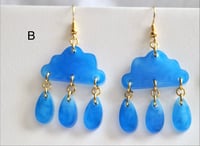 Image 3 of wolken ohrringe  