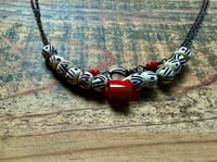 Image 1 of In black and red necklace / n5