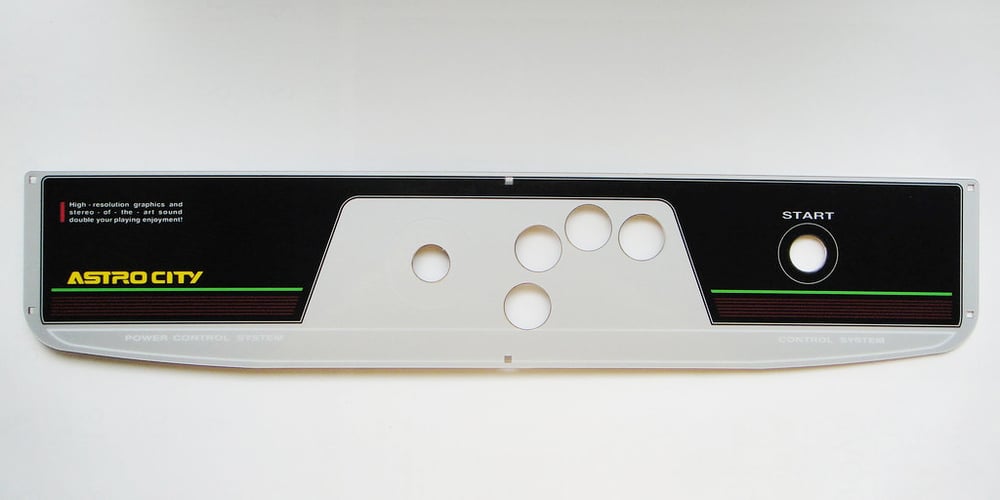 Image of SEGA Astro City 1L4B Overlay