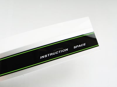Image of Sega Astro City "Instruction Space" Strip