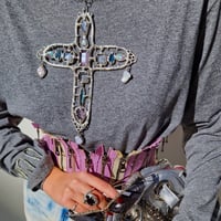 Image 2 of Glitch Crucifix Pendant