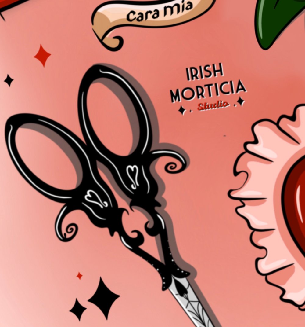 Image of Addams Family Values A4 print 