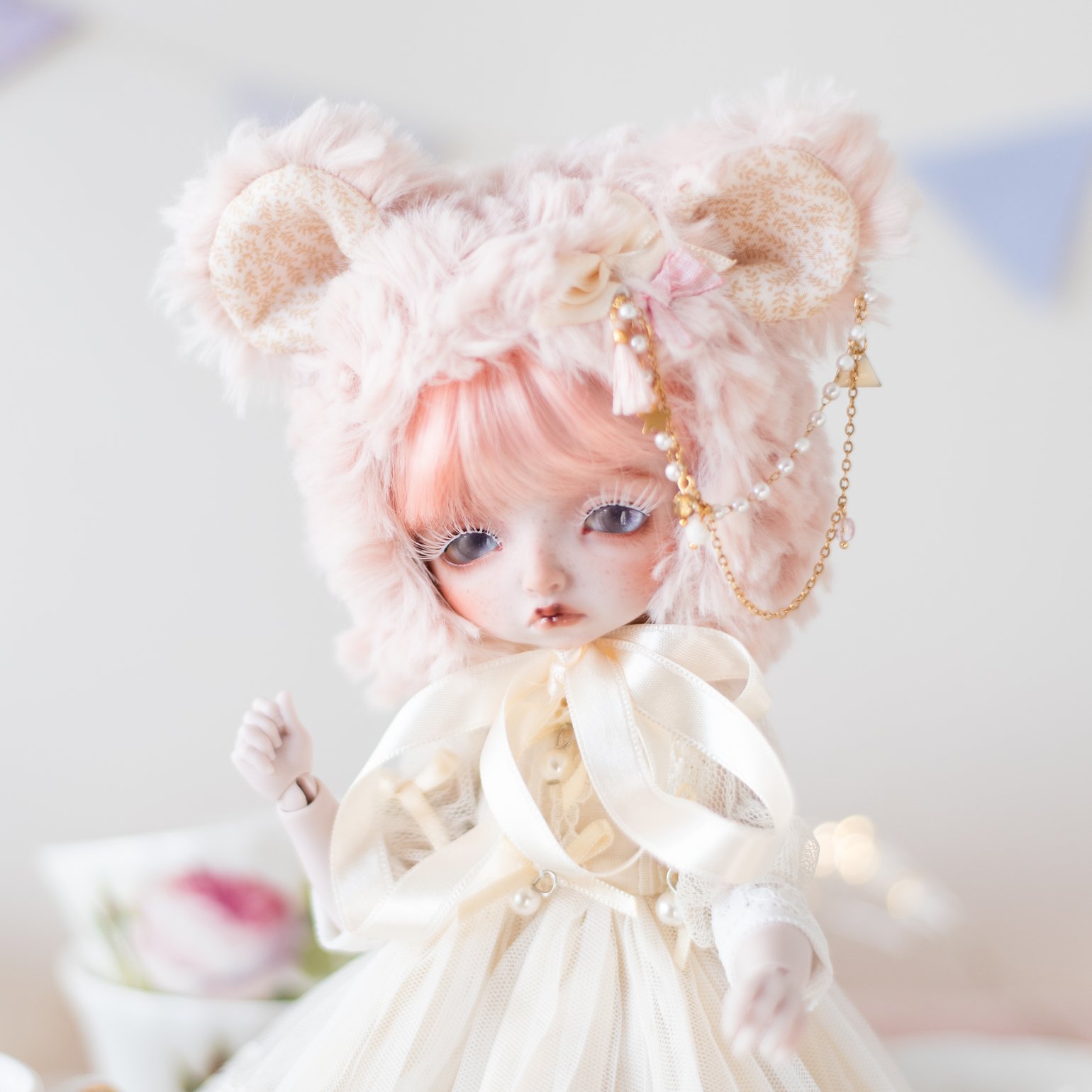 Image of Pink hat - Teacup Marionette