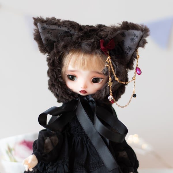 Image of Dark brown hat - Teacup Marionette