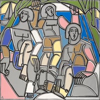 "Summer Lake Island" by America Martin