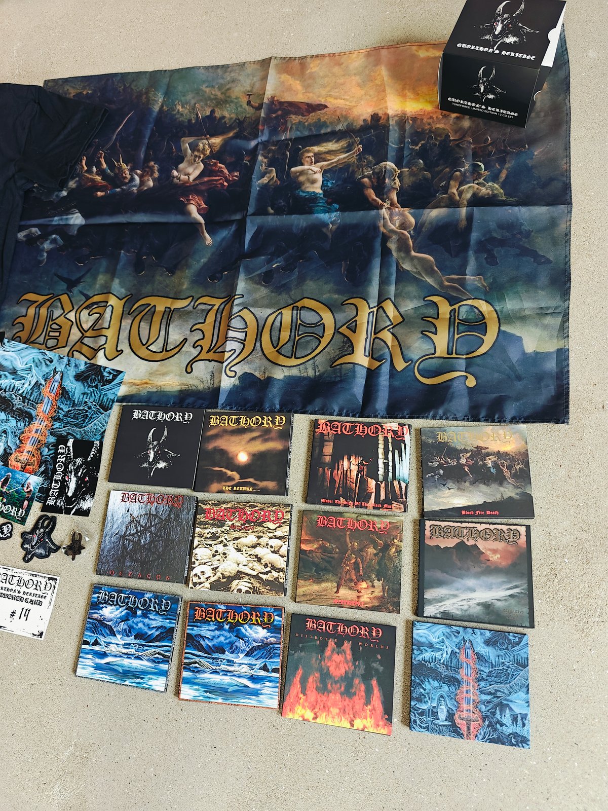 COYOTE RECORDS — BATHORY Full Discography Digi CDS