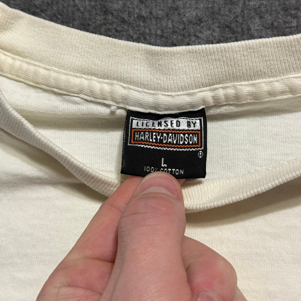 Image of 1990s Harley Davidson Looney Tunes "Lazy Days" Graphic Tee 