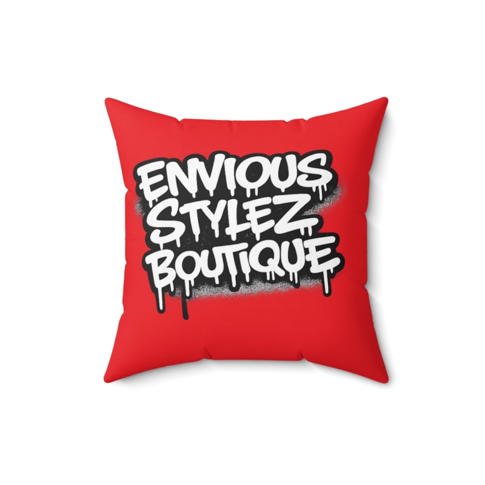 Image of Graffiti 'Greatest of All Time (G.O.A.T.)' Decorative Pillow
