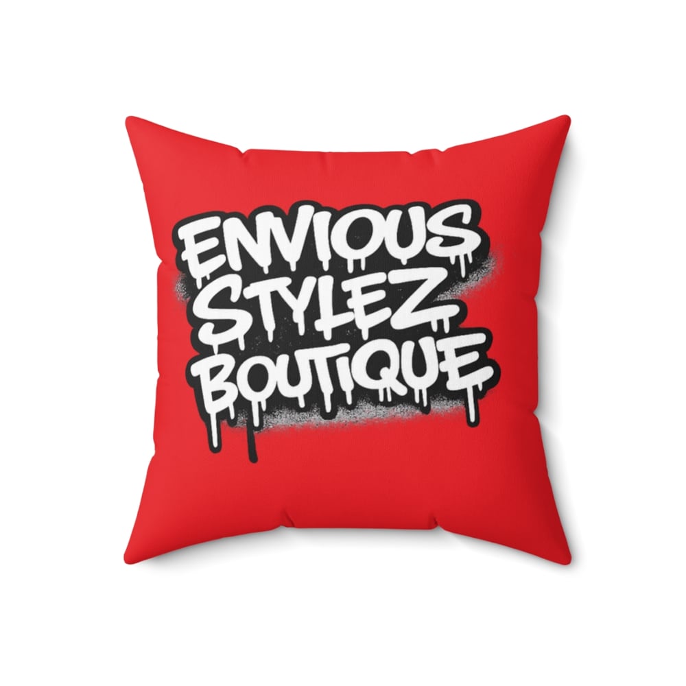 Image of Graffiti 'Greatest of All Time (G.O.A.T.)' Decorative Pillow